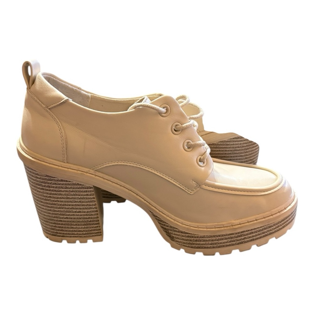 Forever 21 women's platform heeled oxfords. - Picture 2 of 7